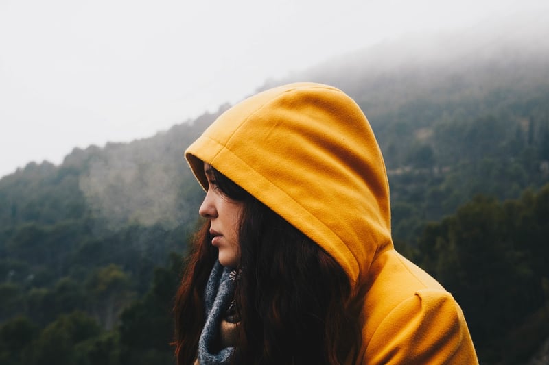 Woman traveling and exploring