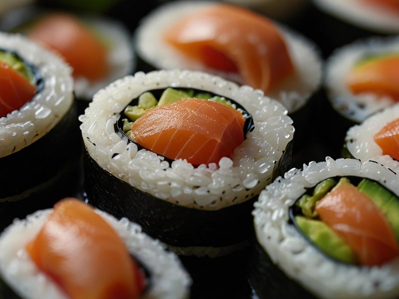 Sushi platter